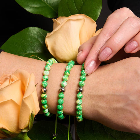 Picasso Porcelain Macrame Bracelet | Everglades